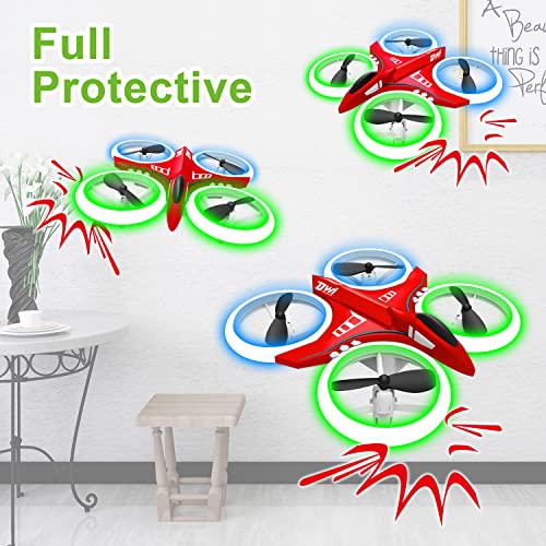 Dwi Dowellin Mini Drone for Kids with LED Lights