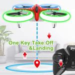 Dwi Dowellin Mini Drone for Kids with LED Lights