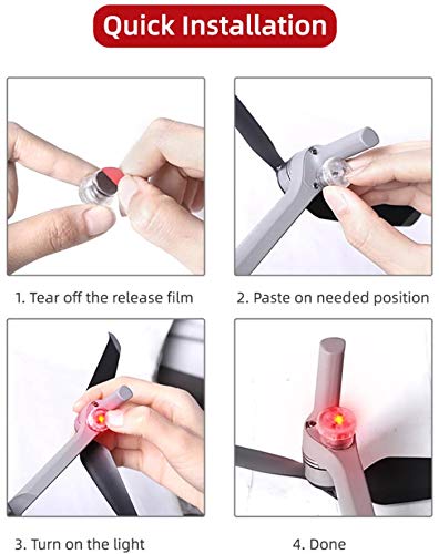 LINGHUANG Drone Strobe Light - Multi-Compatibility