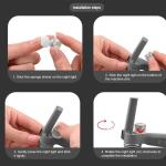 4PCS Night Flight LED Lights Lamp Accessories For DJI Mavic Mini Air 2 Pro Drone