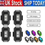 7-Color Anti-Collision Drone Signal Lights - Pack of 4