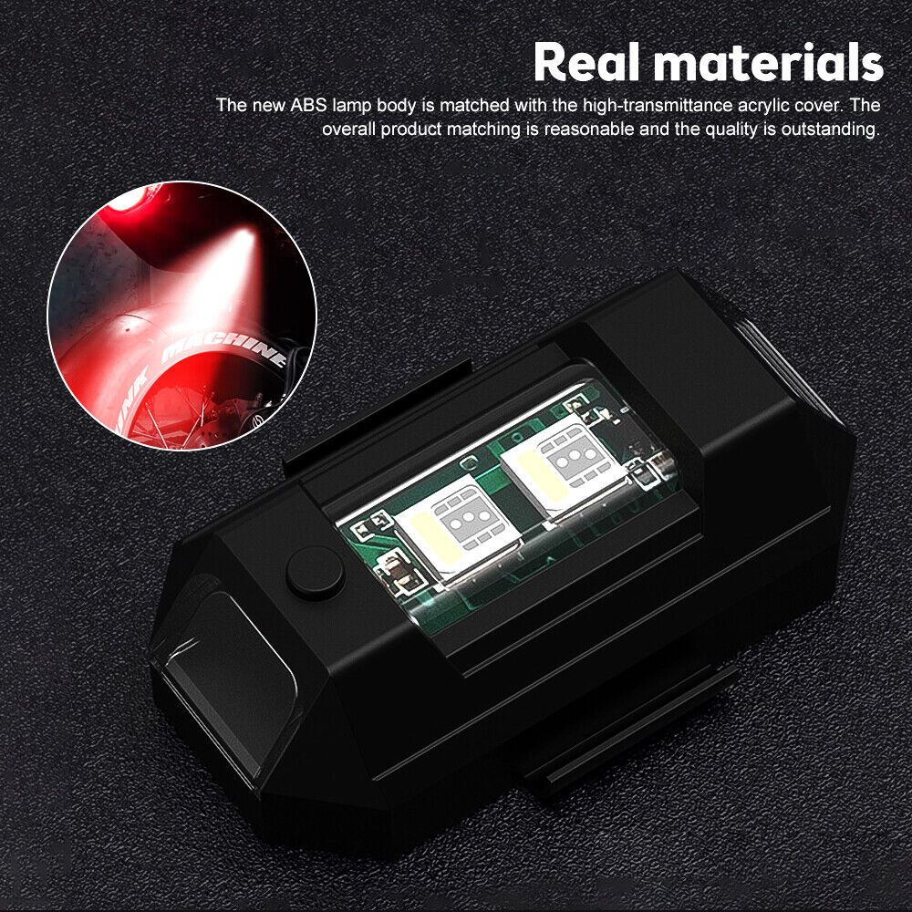 7 Color LED Drone Strobe Lights Set