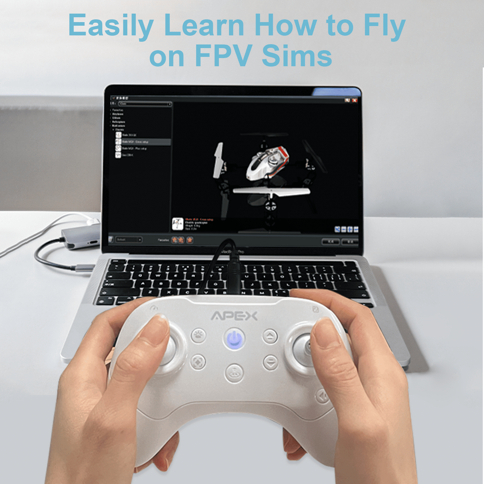 APEX FPV Drone with Camera and Goggles