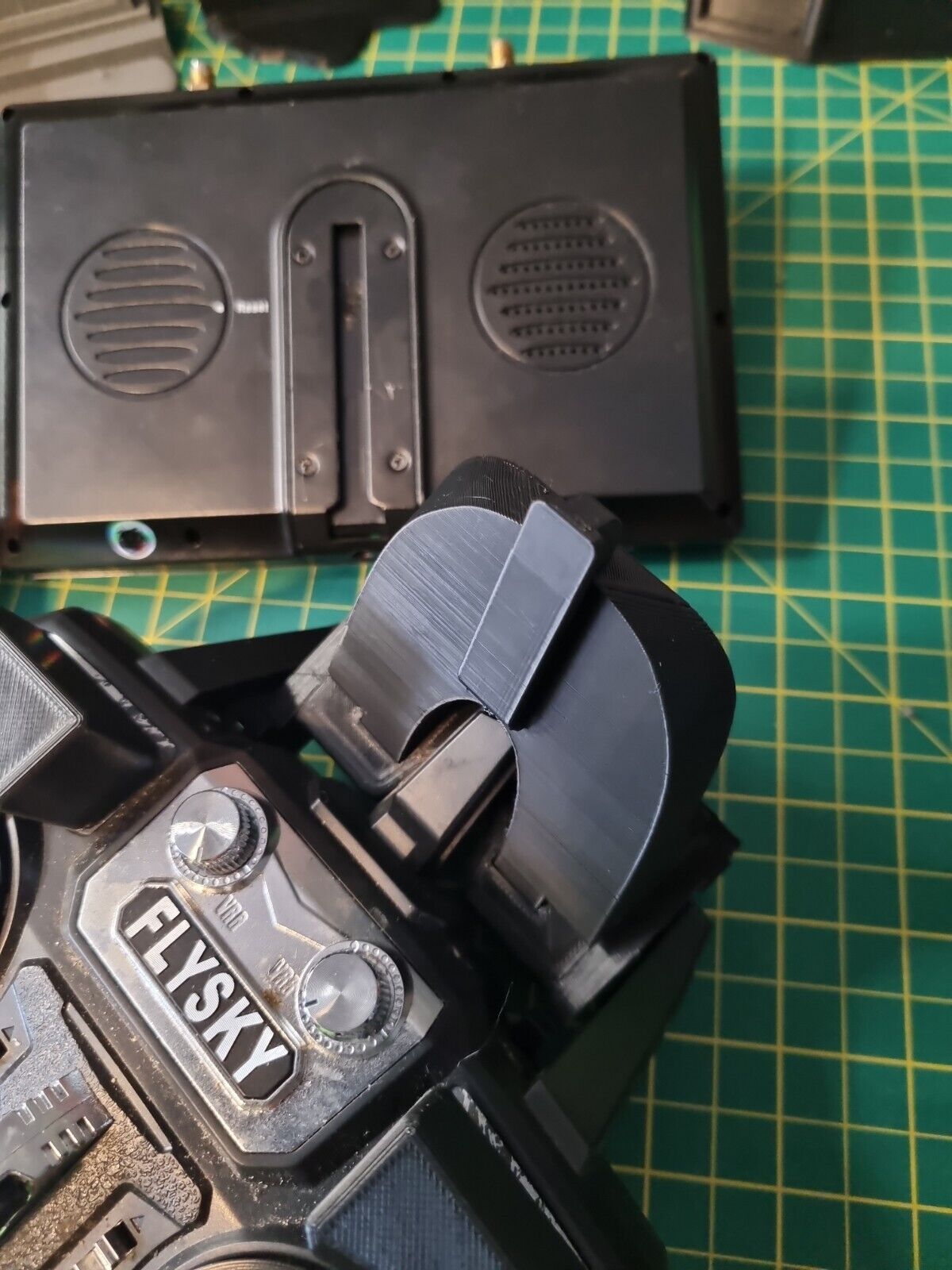 FPV Screen Mount for Baitboat & Flysky i6