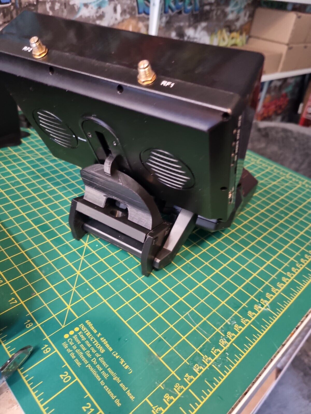 FPV Screen Mount for Baitboat & Flysky i6