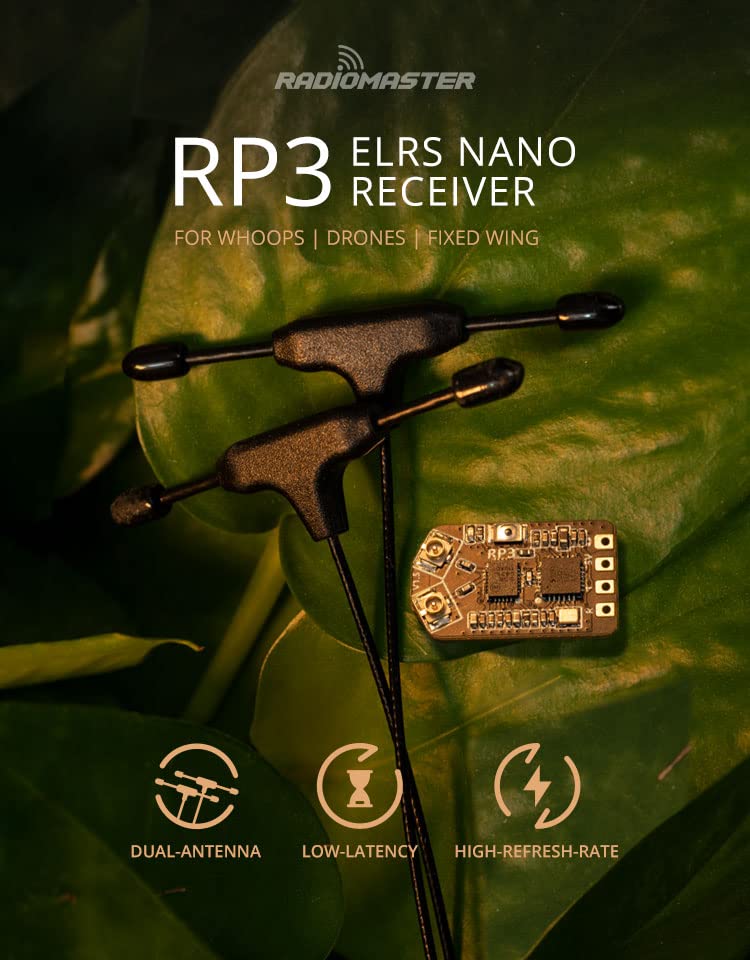 Nano Receiver for Long Range FPV Drone