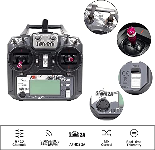 Flysky FS-i6X Transmitter and Receiver for Drones