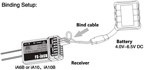 Flysky FS-i6X Radio Transmitter w/Receiver for Drones
