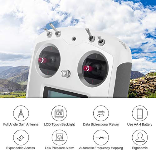 Touchscreen 10CH Flysky Radio Transmitter