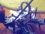DIY QAV210 180 Drone FPV Antenna Mount