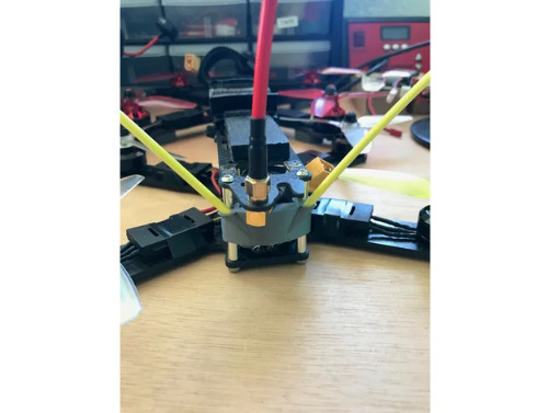 DIY QAV210 180 Drone FPV Antenna Mount