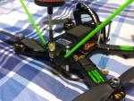 DIY QAV210 180 Drone FPV Antenna Mount