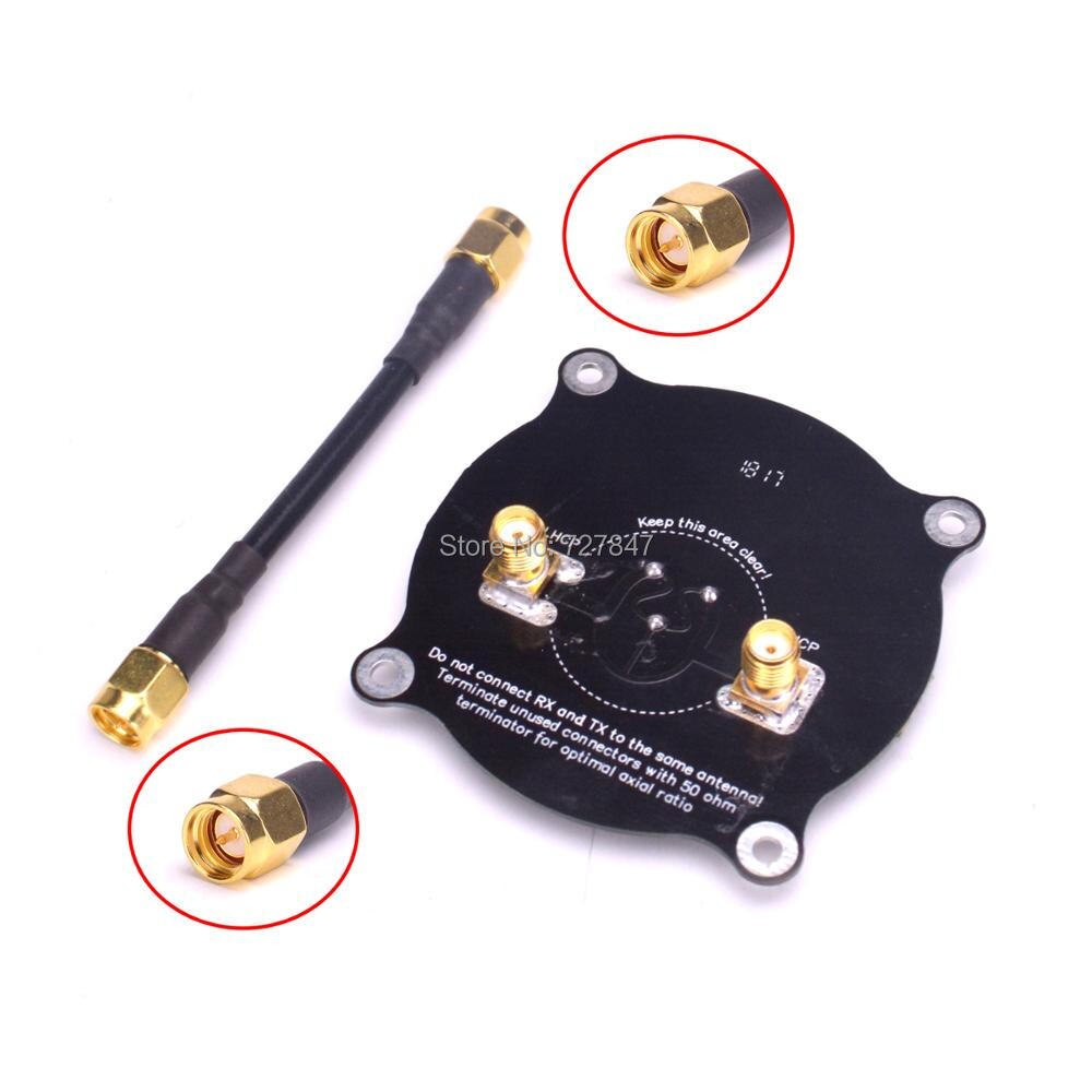5.8GHz Triple Feed Patch Antenna for FPV Drone