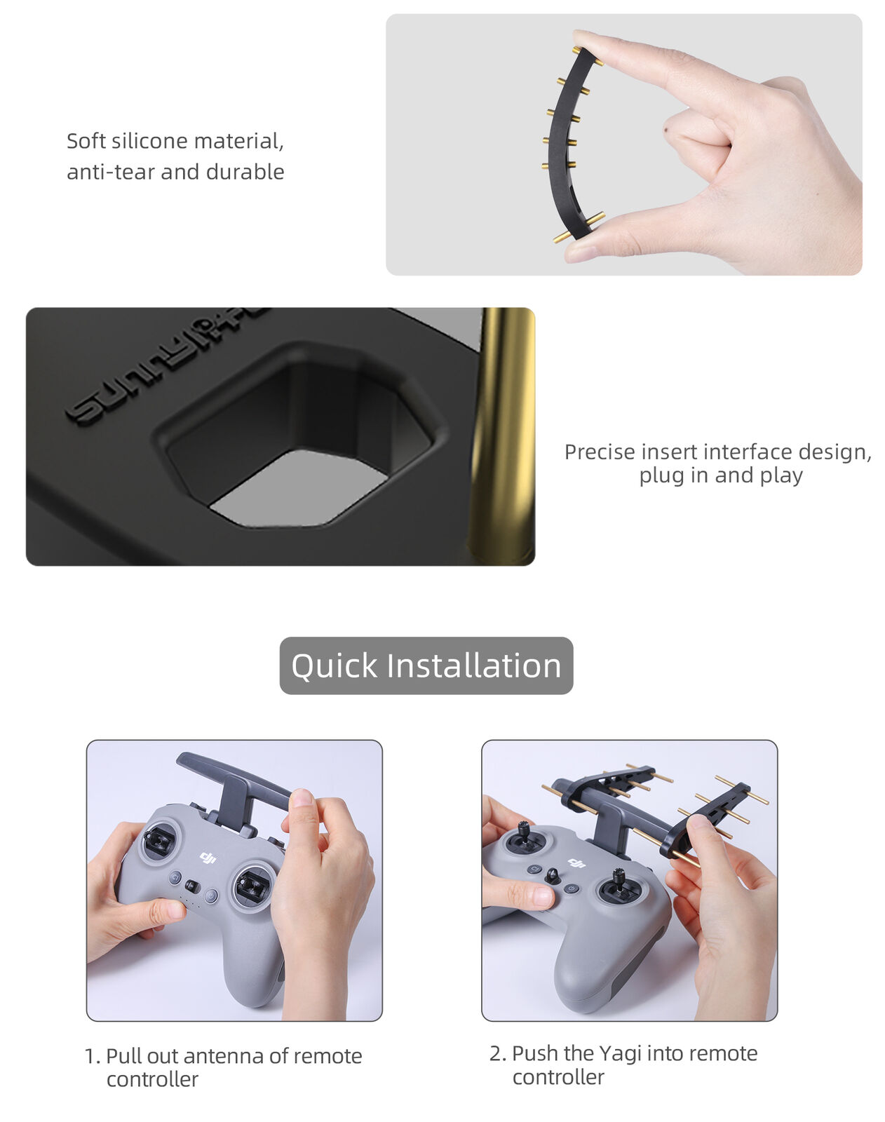 Signal Booster for DJI FPV Drone