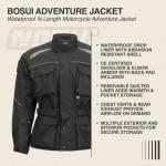 Noru Bosui Waterproof Motorcycle Adventure Jacket