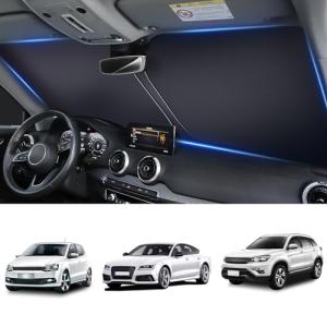 Windshield Sun Shade, car Front Windshield Sunshade, Car Visor Extender Sun Blocker for Car Blackout. Anti-Glare Sun Visors for Cars When Parked. The Perfect Car Sun Shade.