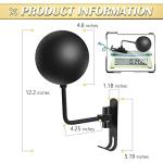Motorcycle Helmet Wall Mount - 180 Degree Rotation