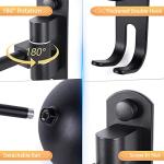 Motorcycle Helmet Wall Mount - 180 Degree Rotation