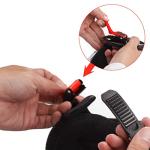 Cartman Open Face Motorcycle Helmet - Matte Black