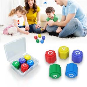 oyeftp Gonggi Korean Game, Gong Gi Games, Gonggi Stones, Board Games, Folk Classic Mini Grasping Stones, Gongi Gi Dice, Korean Traditional Reflex Challenge Play Game, Gifts for Her Him