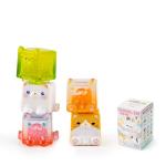 BEEMAI Square Cat Series Blind Pack (5PCs in one Bag) Random Design Cute Figures Collectible Toys Birthday Gifts