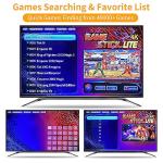 Wireless Retro Game Console, 128G Game Console Built in 50,000 Games, 40+ Emulators, Dual Wireless Controllers, Plug & Play Video Game Consoles, 4K HDMI Nostalgia Stick Game for TV