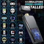 ANGFA Wireless Retro Game Console Stick, Nostalgia Gaming Stick, Plug & Play TV Video Gaming Stick with 20000+ Games Built-in, 15 Retro Emulators, 4K HDMI Output, 2 2.4G Wireless Controllers (64GB)