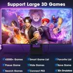 Aksozamg 【26800 Game in 1 】 Arcade Game Console Pandora Box for HDMI VGA USB Output Retro Game Machine 1280X720 HD Display Double Joystick 1-4 Players Favorites List KOF Best Gift for Kids and Adults