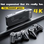 Retro Game Console - Retro Game Stick,Plug and Play Video Game Console Built in 20500+Games,4K HDMI Output,15 Classic Emulators,Dual 2.4G Wireless Controllers (64G)