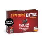 Exploding Kittens Original Edition - Hilarious Game for Family Game Night - Funny Card Games for Ages 7 and Up - 56 Cards - 2-5 Players - 15 Minutes of Play