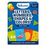 Skillmatics Thick Flash Cards for Toddlers - Letters, Numbers, Shapes & Colors, Montessori Toys & Games, Preschool Learning for Kids 1, 2, 3, 4 Years