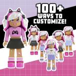 My Avastars Fashion Doll - Pink_Playz with 2 Outfits and 100+ Ways to Customize