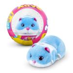 Pets Alive Hamstermania (Blue) by ZURU Hamster, Electronic Pet, 20+ Sounds Interactive, Hamster Ball Toy for Girls and Children