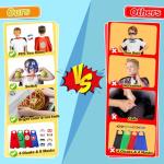 Roko Toys for 3-10 Year Old Boys, Superhero Capes for Kids 3-12 Year Old Boy Gifts Boys Cartoon Dress up Costumes Party Supplies Easter Basket Stuffers (8 Heroes Double-sided)