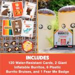 Throw Throw Burrito by Exploding Kittens: Extreme Outdoor Edition - A Dodgeball Card Game - Family-Friendly Party Card Games for Adults, Teens & Kids