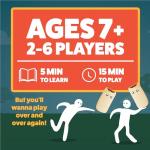 Throw Throw Burrito by Exploding Kittens: Extreme Outdoor Edition - A Dodgeball Card Game - Family-Friendly Party Card Games for Adults, Teens & Kids