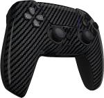 Custom Wireless Controller Compatible with PS5 - Multiple Designs Available (PS5 Glossy Carbon Fiber)
