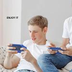 Switch Lite Case Protective Case for Nintendo Switch Lite, Case Compatible with Nintendo Switch Lite Hand Grip Case with Detachable TPU+Built-in PC Screen Protector & 2 x Thumb Grip Caps (Navy Blue)