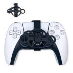 CHOWONE Game Controller Mini Steering Wheel for PS5 Remote Control Accessory for PS5 Racing Games Controller Steering Wheel Attachment