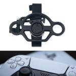 CHOWONE Game Controller Mini Steering Wheel for PS5 Remote Control Accessory for PS5 Racing Games Controller Steering Wheel Attachment