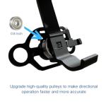 CHOWONE Game Controller Mini Steering Wheel for PS5 Remote Control Accessory for PS5 Racing Games Controller Steering Wheel Attachment