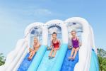 Bestway H2OGO! Tidal Trifecta Kids Inflatable Water Park | Inflatable Triple Slide and Splash Pool | Great for Kids Ages 5 and Up