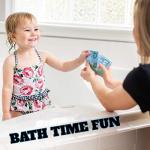 Bath Toys Flash Cards, 26 Alphabet Letters & Animal Words, Waterproof - ABC for Preschool & Kindergarten, ABCs Toddler Toys - Letter Picture Recognition Ultimate Preschool Activities