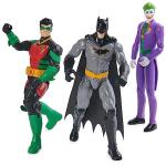 DC Comics, Batman Team Up 3-Pack, The Joker, Robin 12-inch Figures, Collectible Super Hero Kids Toys for Boys & Girls