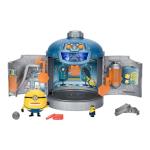 Minions Despicable Me 4 - Mega Transformation Chamber | Transform AVL Jerry Into Mega Jerry | Chamber Opens Out to Transform Into an AVL Training Center Playset | with Lights & Sounds