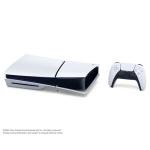 2023 New PlayStation 5 Slim Upgraded 2TB Disc Edition Console, Controller and Controller Charger - White, Slim PS5 2TB PCIe SSD Gaming Console [video game] [video game] [video game]