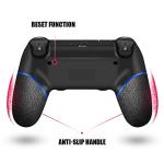 AceGamer Wireless Controller for PS4 with 2 Thumb Grips, 3.5mm Audio and Turbo Function, Purple Galaxy Custom Design V2 Gamepad Joystick for PS4, Compatible with PS4, Slim, Pro and Windows PC
