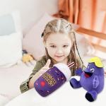 ZEYARUIBO Grimace Plush, 8" Grimace Shake Plushies Set, Soft Grimace Yellow Hat Stuffed Plushies Figure for Boys Girls Fans Gift (2pcs Grimace+Shakes)
