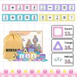 Rurvale 44Pcs Magnetic Blocks Basic Set, Toddler Girl Toys, Birthday Gifts Ideas for Girls Age 3-5, Magnetic Building Tiles, Montessori Toddler Kids Magnet Toys Gifts for 3 4 5 6 7 Year Old Girls