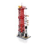 Block Builder Rocket Launch Building Block Set (457 Pieces) Space Series Building Blocks for Kids and Adults